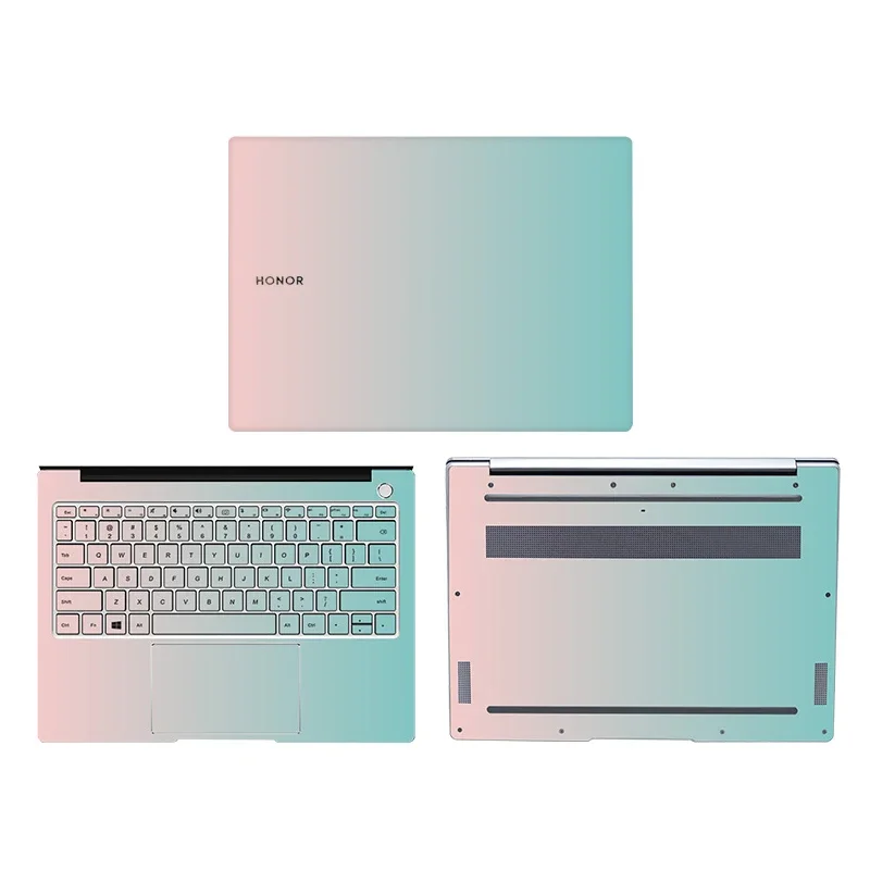 

Gradient color Vinyl Stickers for Honor MagicBook X 14/X 16/16 Pro HYM-W76/16 HYM-W56 2022 Magicbook 14 2022 Laptop Skins