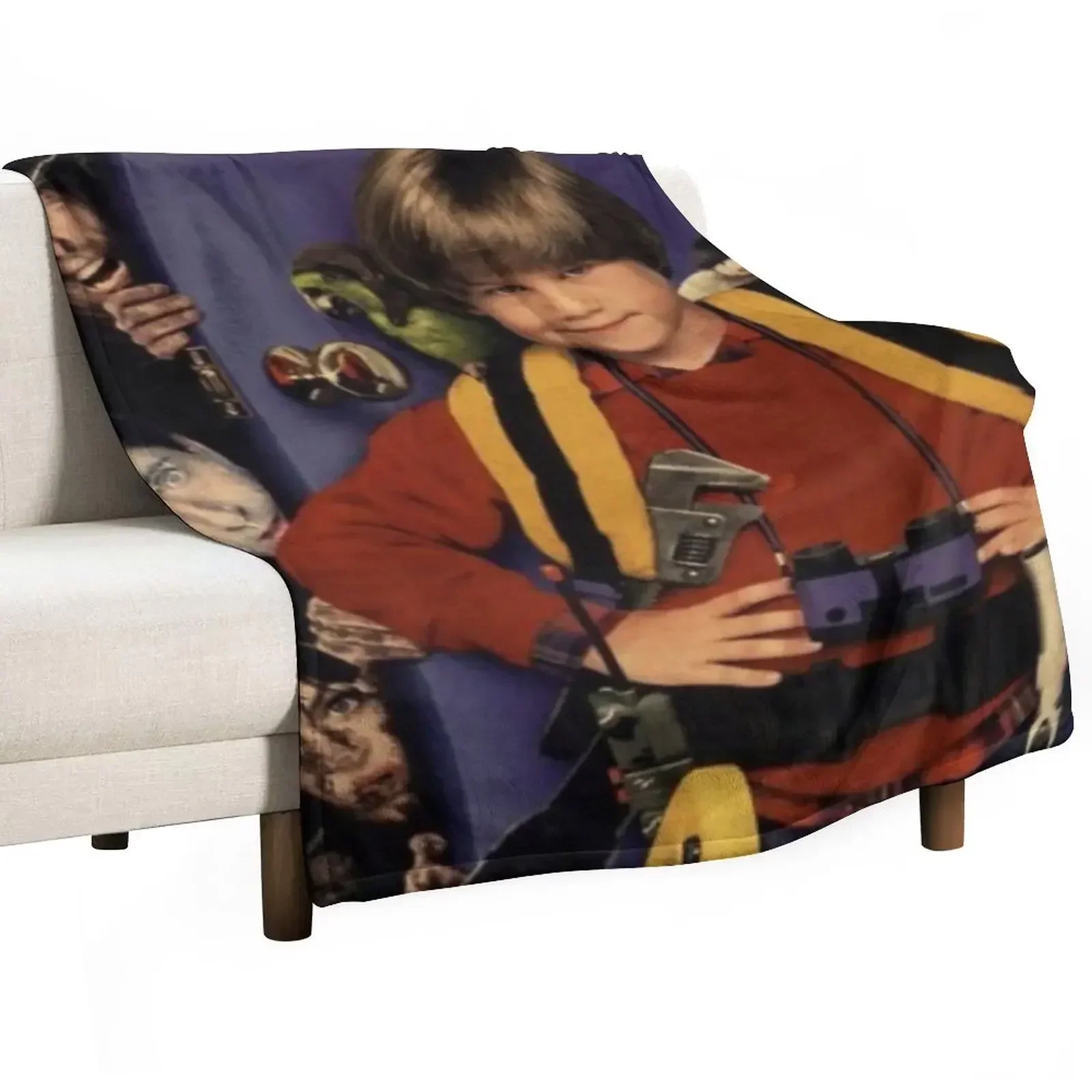 

Home Alone 3 (1997) Movie Throw Blanket Kid'S Cute Plaid Sofa Quilt Blankets