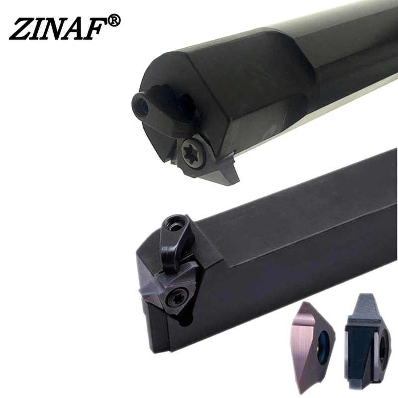 Rosca Vertical Universal Interna e Externa Suporte para Rosca Trapezoidal Inserção de Carboneto de Tungstênio 27ver 27vnr 27vner Scver Svnr