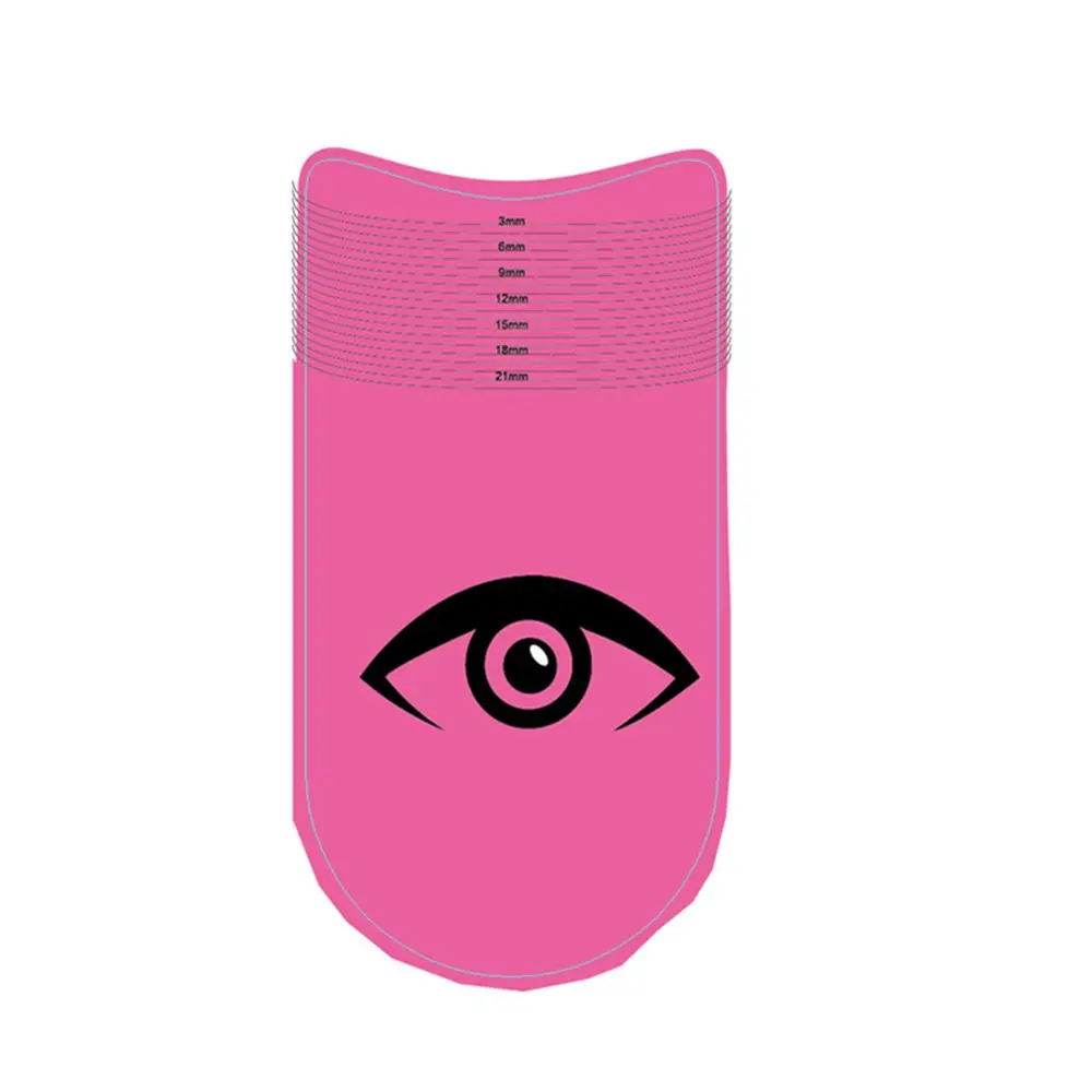 

Measure Eyelashes Positioning Eyebrow Beauty Tools Eyelashes Length Ruler Eyelashes Curling Degree Ruler Eyelash Stencils Ruler