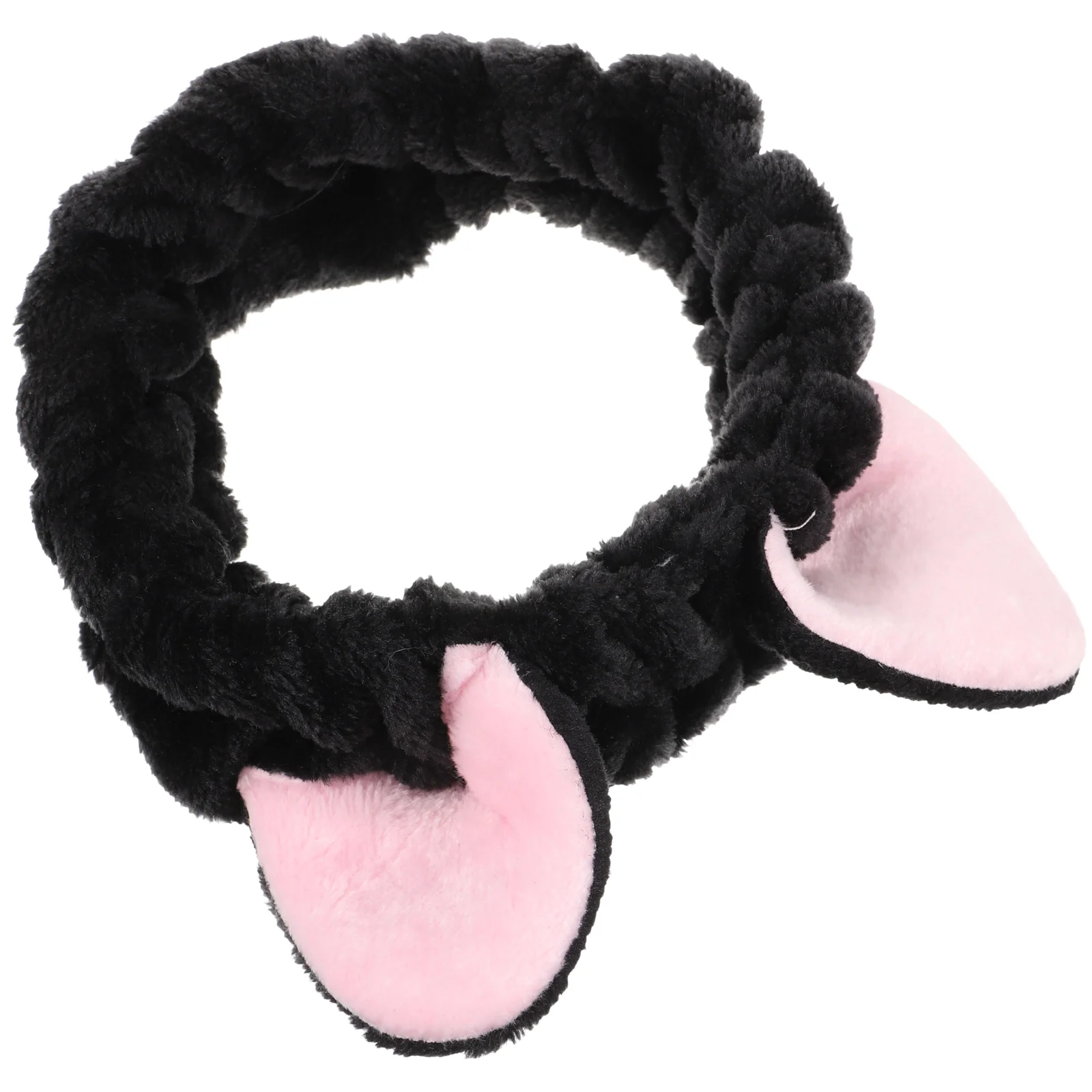 

Cat Ears Headband Cute Headbands for Washing Face Animal Skincare Women Plush Makeup Miss