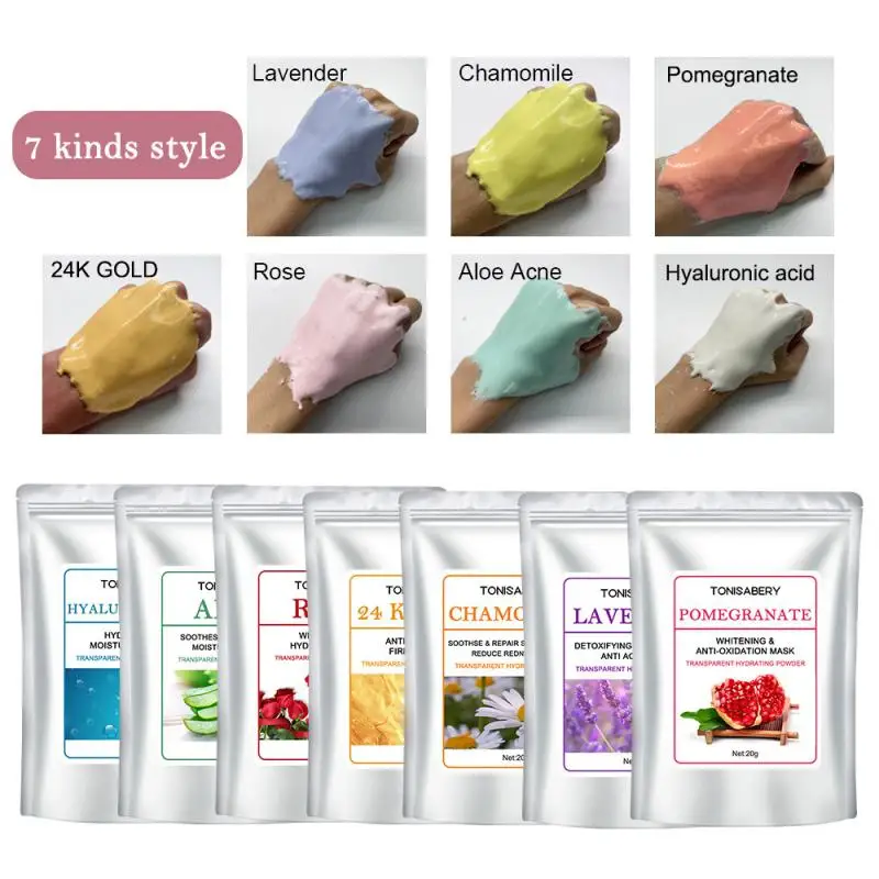 Petal Mask Exfoliation Soft Film Powder Facial Care Smear Mask Hydrating Chamomile Apply Mask Mask Powder Acne Roses