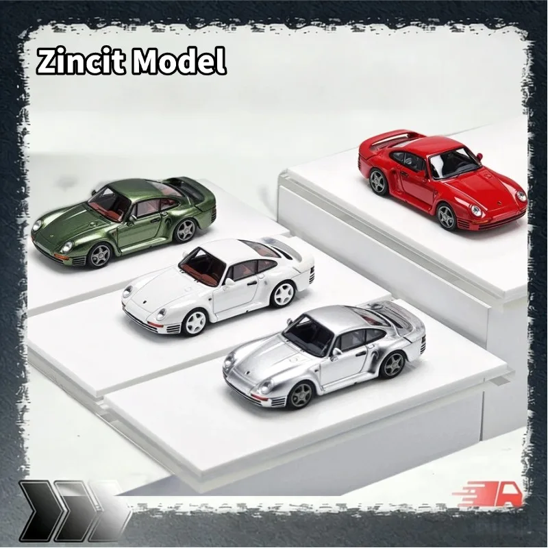 【pre-sale】-zincit-model-1-64-diecast-959-sports-car-model-multiple-colors-static-collectible-vehicle