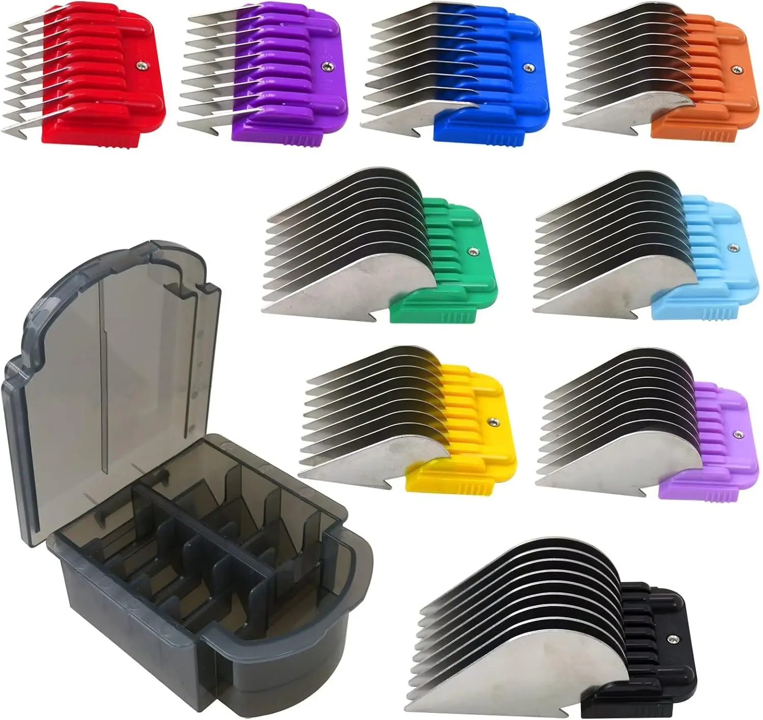 Guide Combs Replacement For Oster,Wahl,Andis Detachable A5 style Clippers (ONLY Fit Size #10/15/30)
