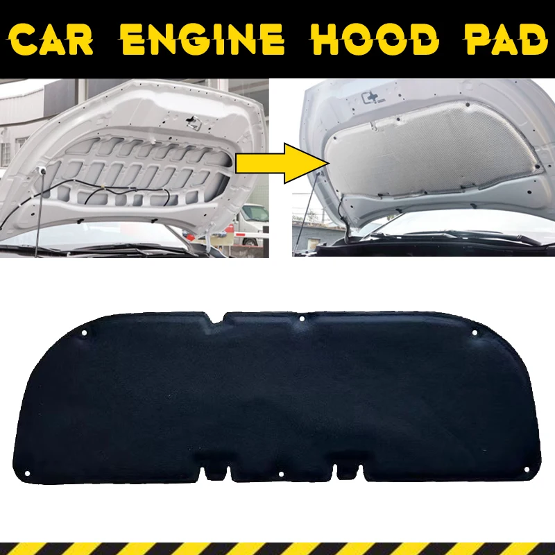 

Car Engine Hood Pad For Toyota RAV4 XA50 2019-2024 2020 2021 2022 2023 Heat Insulation Cotton Soundproof Cover Sound Accessories