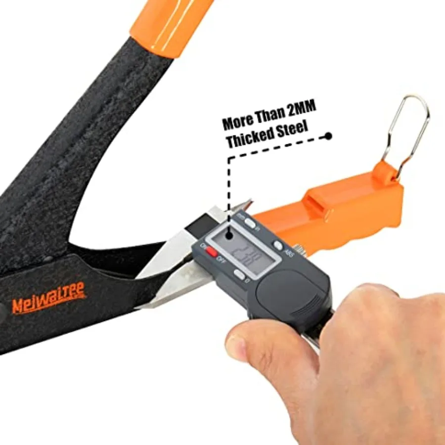 Meiwaltee Rivet Gun Professional Pop Rivet Gun Kit with 200Pcs Rivets in 3 32'1 8'5 32'3 16' Sizes Heavy Duty Hand Riveter Tool