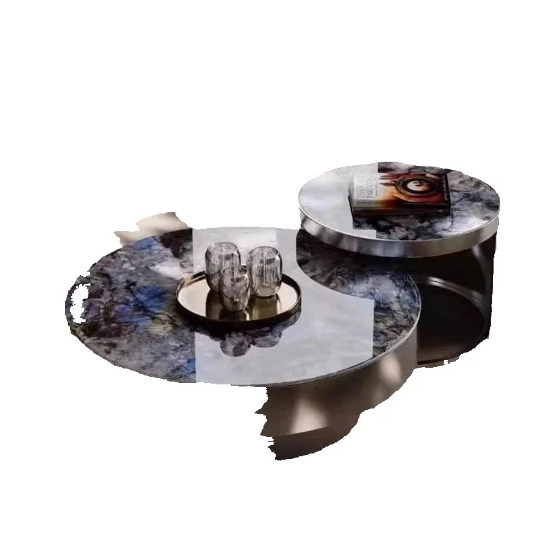 Vintage Elegant Unique Side Table Luxury Coffee Tables Creative Premium Mobili Arredamento Reception Center Lounge Furniture
