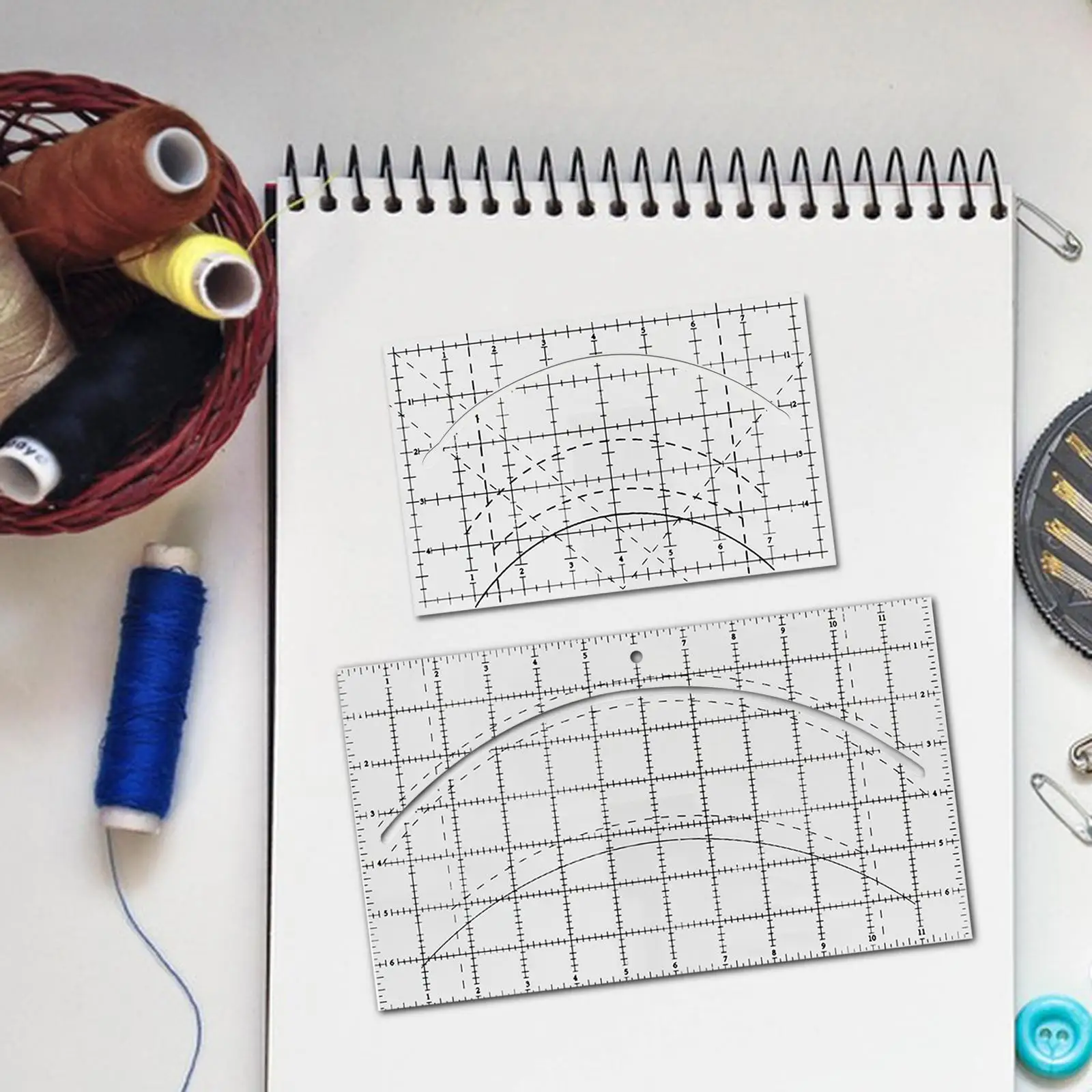 Quiltsjabloon Diy Patchwork Naaigereedschap Naaimachine Liniaal Patchwork Linialen