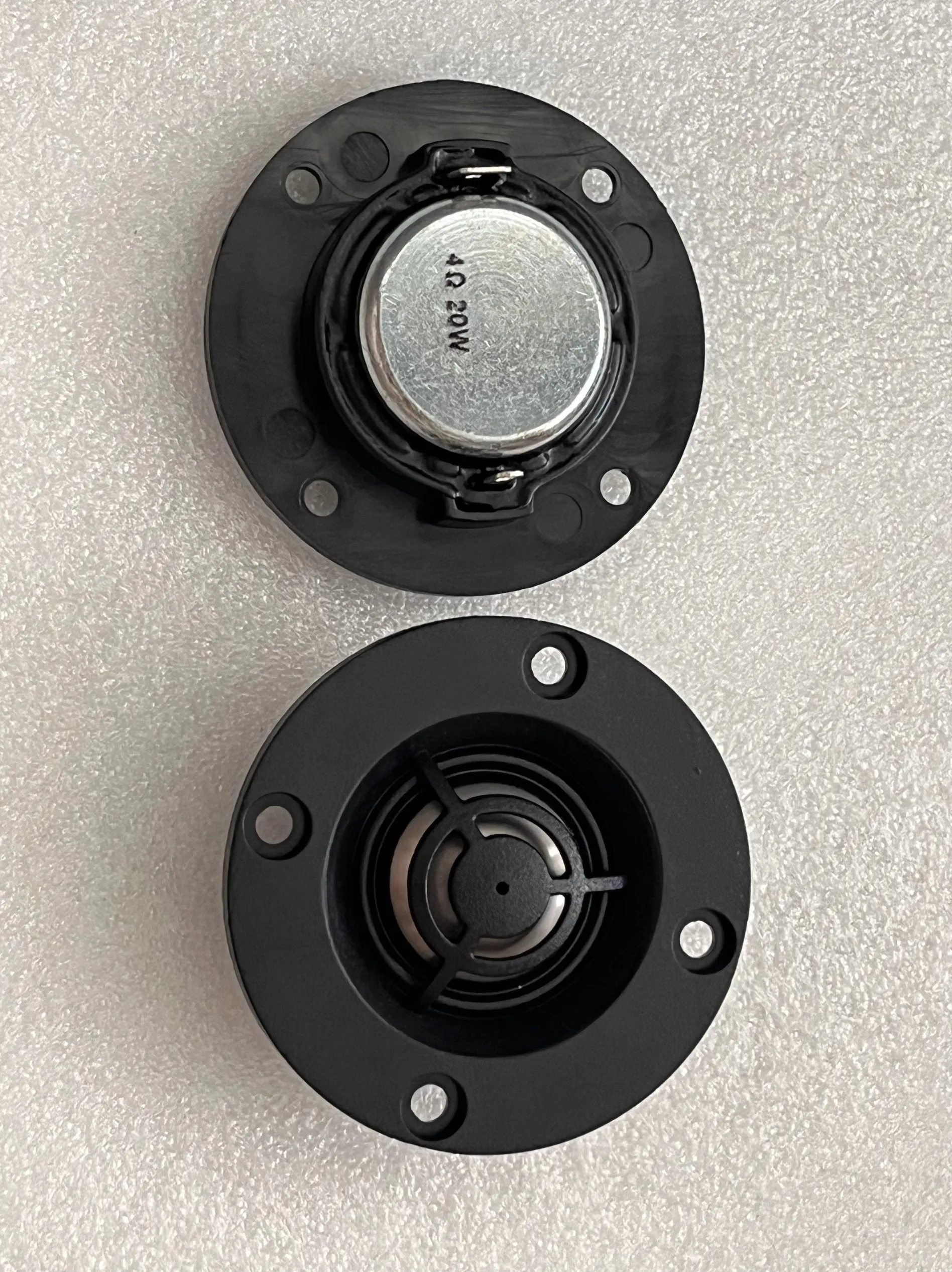 GHXAMP speaker modifikasi mobil 2 inci Tweeter 52mm, komponen Speaker film titanium Treble neodymium 4OHM 20W 1 pasang