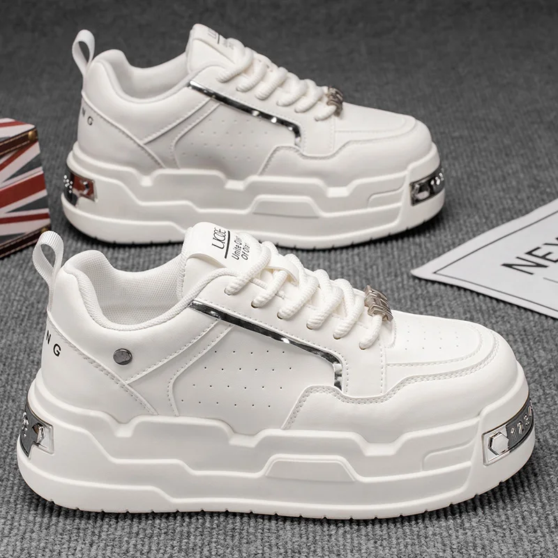 

Sports and leisure shoes, men's shoes, marathon oversized air cushioned shoes, fly woven all season rubber, wear-resistant, anti