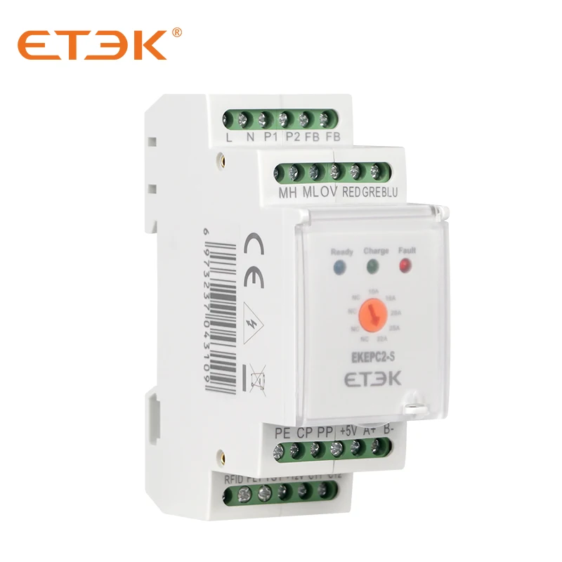 ETEK EKEPC2 EV Charging Controller of EV Charger for 2.0 Cable Socket