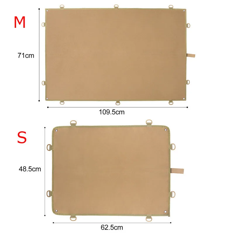 Taktische Moral Patch Panel Abzeichen Aufbewahrung stuch Armband Display Board ID Patches faltbare Hakens ch laufe Oberfläche D-Ringe