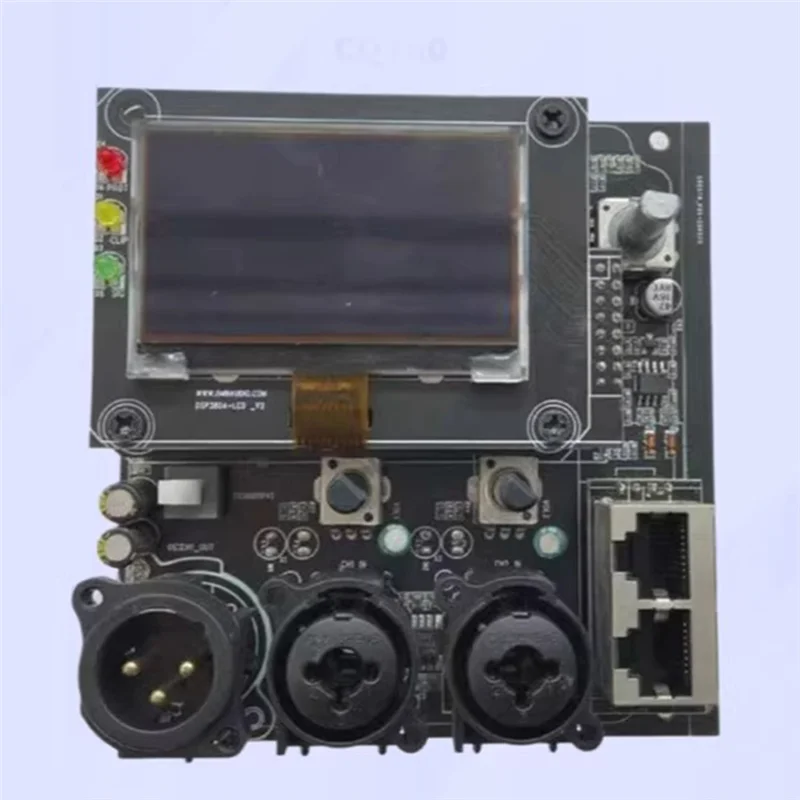 A33T-Sound Column Line Array Audio DSP Prosesor Digital CQ380 Untuk Panggung Profesional Untuk Power Amplifier