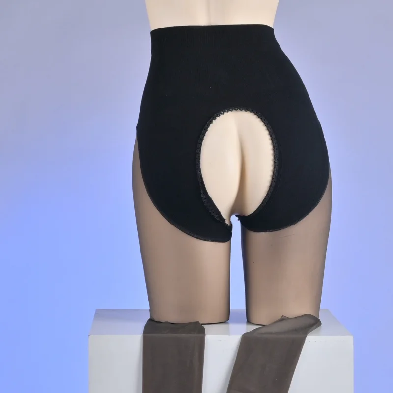 

Women Pantyhose Transparent Autumn And Winter Thickened Velvet Stockings High Waist Open Crotch Pantyhoses Night Club Wear