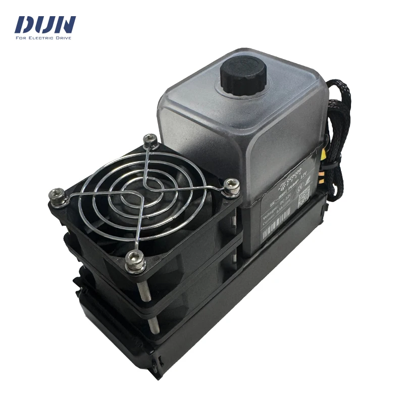 Integrated Design 12V 2xFans Water-cooled Liquid Cooling Cruise Control System For VOTOL Fardriver Lingbo Controller