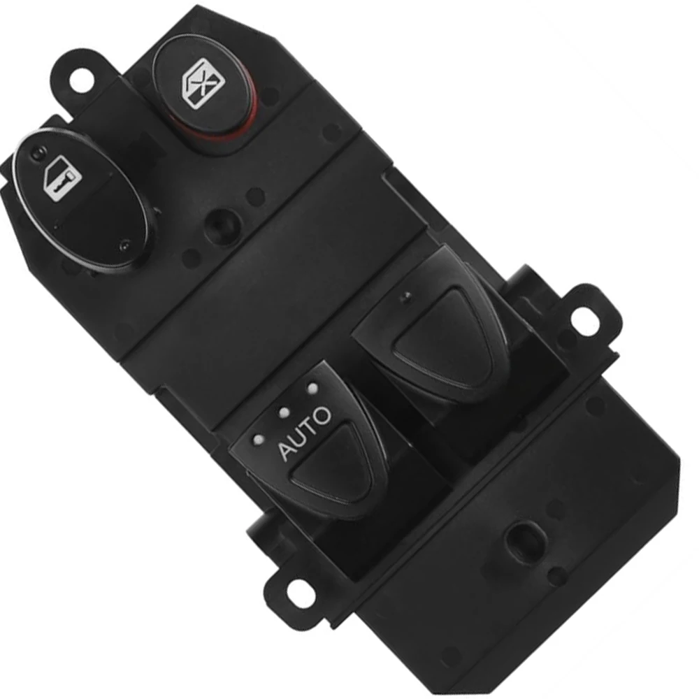 Interruptor Eléctrico para Ventana Delantera Izquierda, Interruptor de Elevalunas Eléctrico Negro para Honda Civic 2006-2011 LHD 35750SVAA11 35750SVAA12