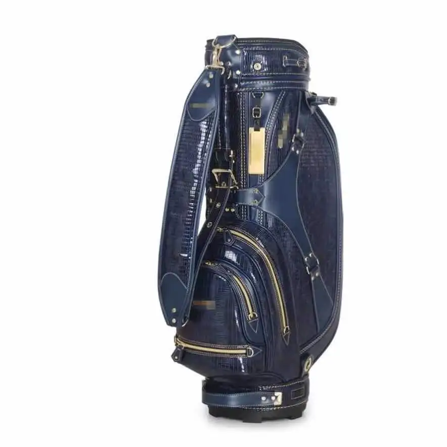 

Minimalist Golf Stand Bag, Waterproof Lightweight Construction, Fashion-Forward Unisex Design with Stable Base