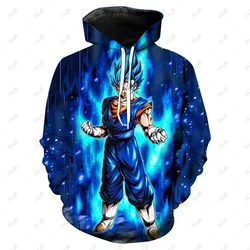 Dragon Ball Z Hoodie For Kids Boys and Girls 3D Printing Sweatshirt Fashion Loose Long Sleeve Spring Autumn Goku Veget Pullover