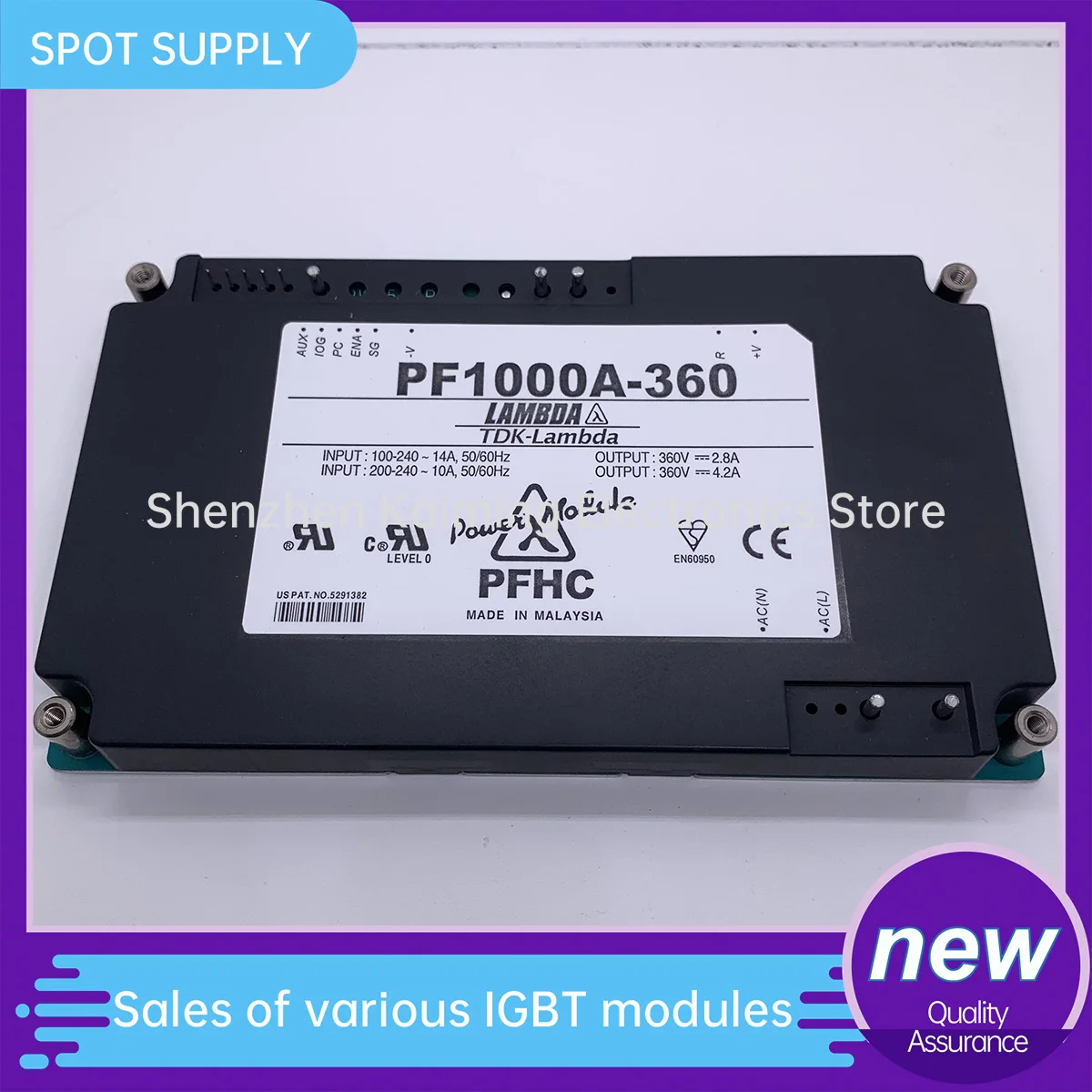 

PF1000A-360 PF500A-360 POWER MODULE NEW AND ORIGINAL