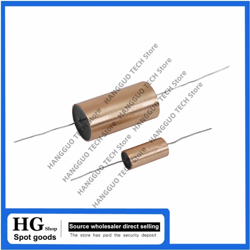 High-fidelity audio capacitor series /Obbligato/630V/250V/ Copper tube capacitor/copper shell capacitor