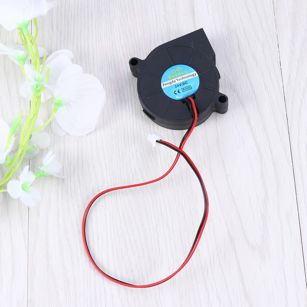 

Вентилятор для 3D-принтера, 24 В постоянного тока, 36 Вт, черный, для охлаждения хотэнда, теплоотвод, 744 куб. футов/мин, тихая работа, 30 дБа