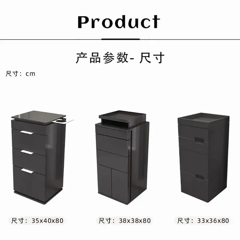 Simple Design Salon Trolley Barber Shop Dedicated Beauty Salon Storage Cabinet Taquilla Del Salón De Peluquería Salon Furniture