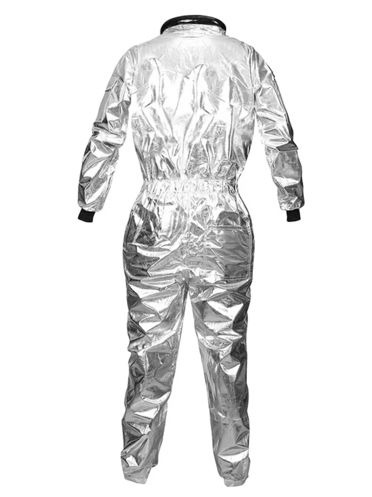 أزياء رائد الفضاء لعام 2025 فلفاسن زيلفر ملابس السماء مقاس كبير للنساء ملابس الحفلات فستان رائد الفضاء باك