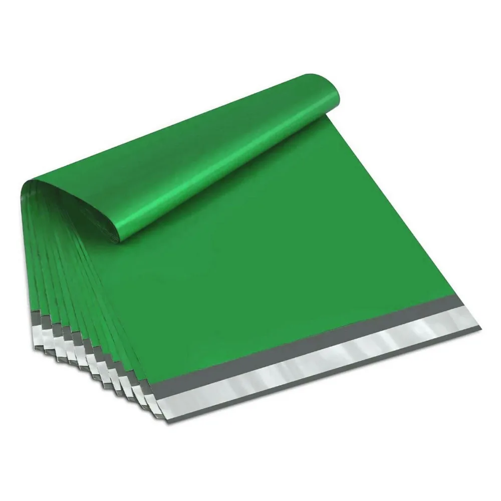 1000 6x9 Green Poly Mailers Envelopes Self Sealing Shipping Mailers Bags 6"x9"