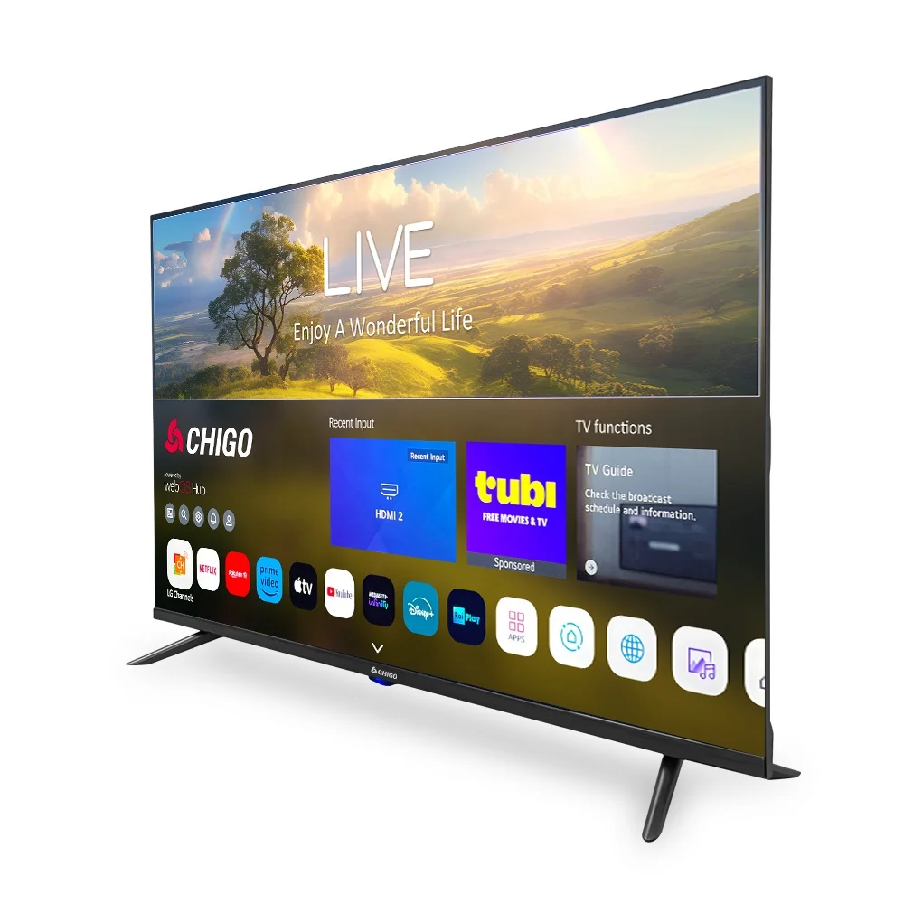 

OEM Supplier's Frameless 2K FHD OLED QLED Smart TV 24-85 Pollici 4K Ultra HD LED Android 120Hz Refresh Rate HDTV Definition