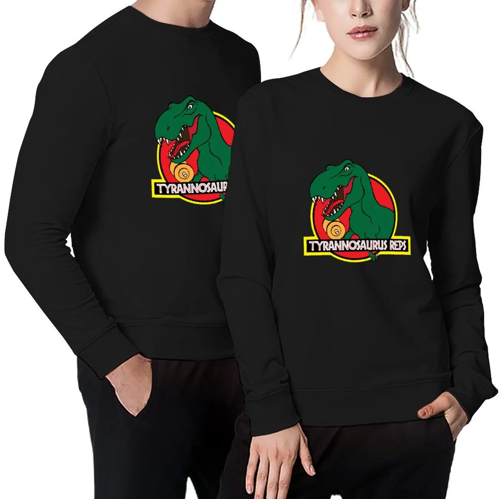 

Tyrannosaurus Reps Pullover mens clothing graphic t shirts men men's sweat-shirt set men's coat sweatshirts for men