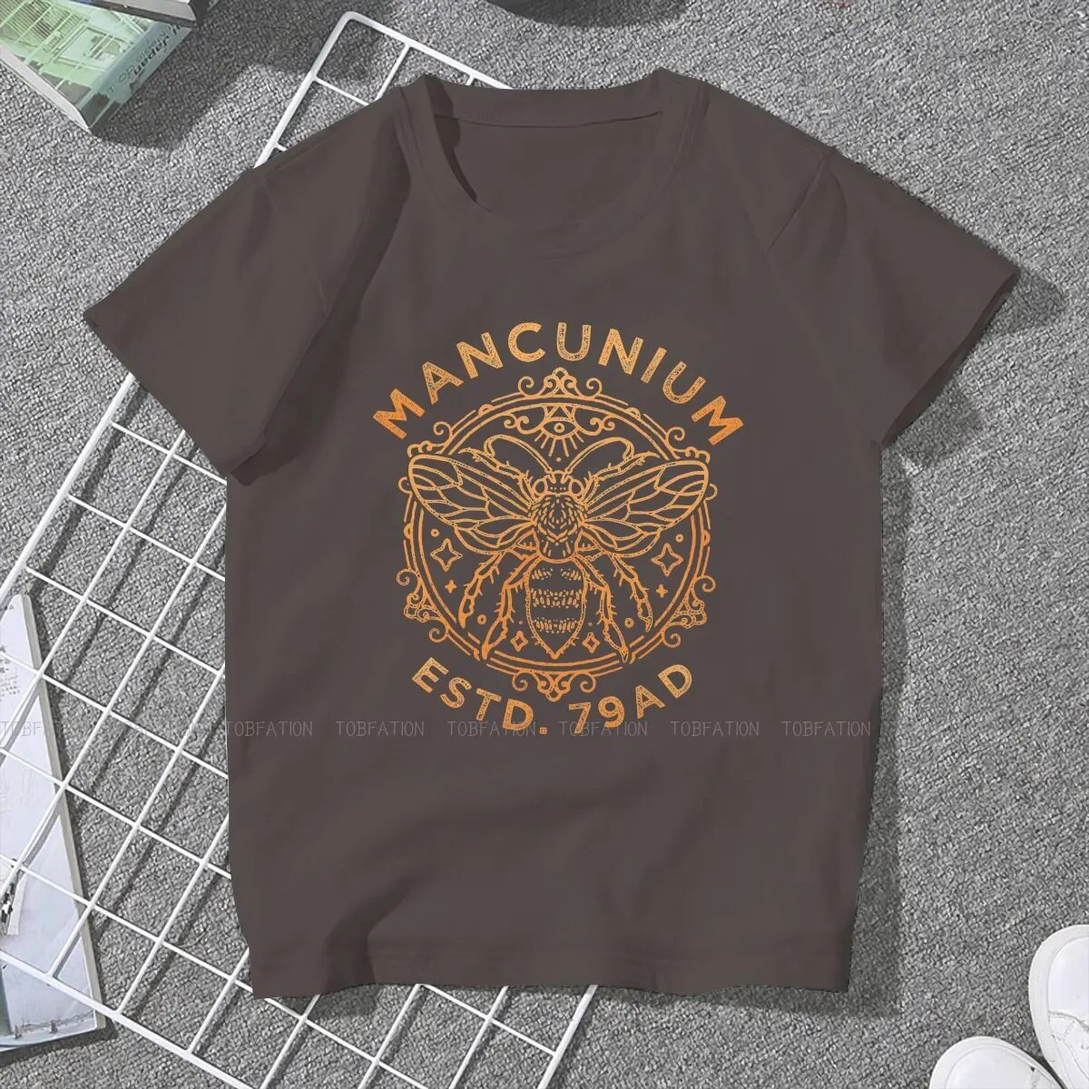 Mancunium 79AD Manchester England Worker  4XL TShirt Beekeeping Bee Keeper Printing Comfortable T Shirt Female Unique Gift Idea