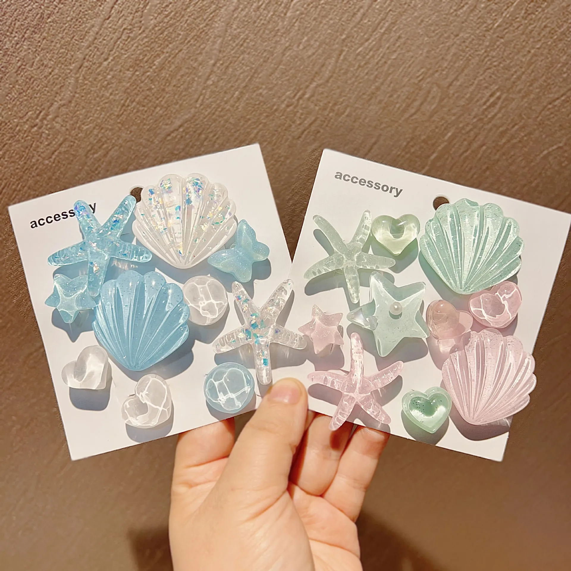 

Ocean Starfish Shoe Charms Elegant Sweet Clog Decorations Fashion Girlish DIY Shoe Buckles Cross-Border Hot Sale