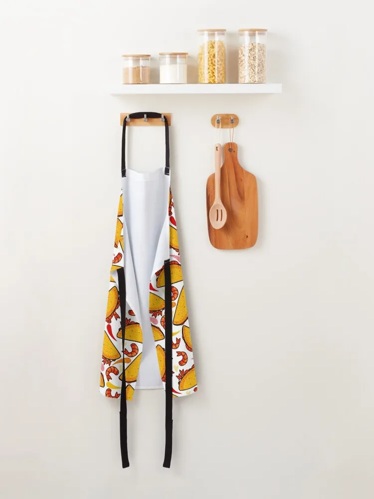 Shrimp Tacos Pattern Apron