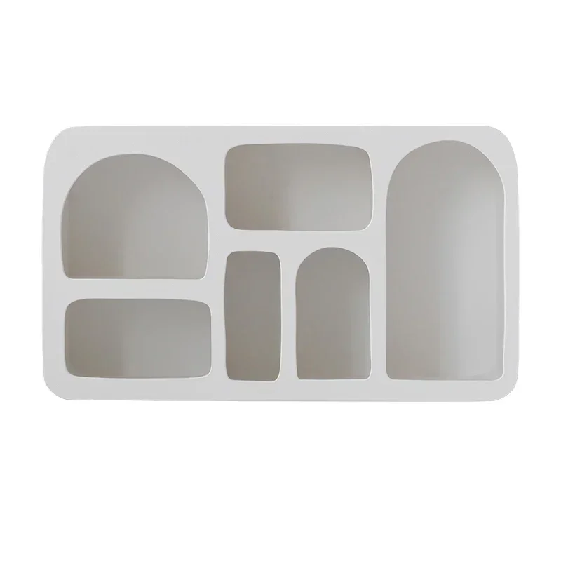 

Новинка 2025 года, скандинавские современные полки для крыльца, белый декор для гостиной, витрина, полка для хранения для украшения