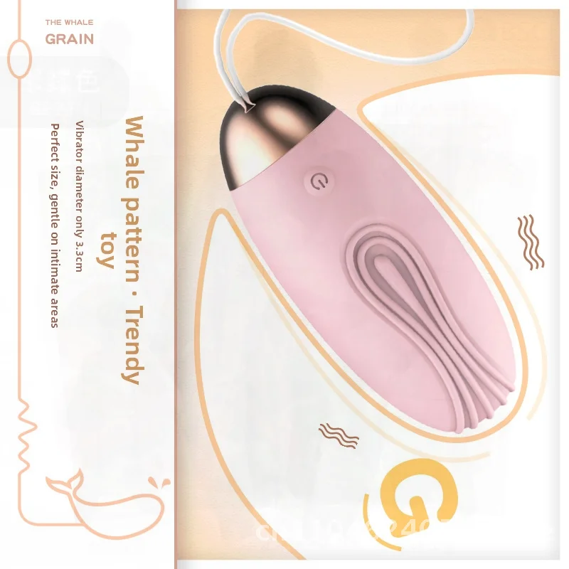 Lele Whale беспроводной вибратор с дистанционным управлением женский массажер для мастурбации ABS силиконовый секс-игрушка для взрослых порошковый цвет