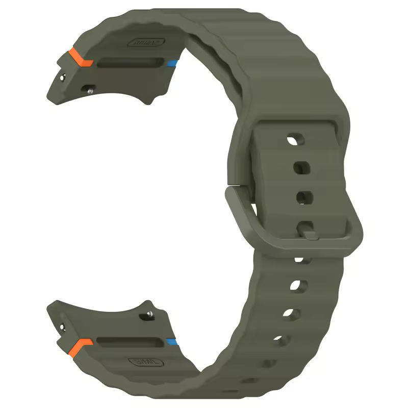 Original Band for Samsung Galaxy watch 7/FE/5 Pro/6/4 classic 44mm 40mm Silicone sport belt bracelet correa Galaxy watch 7 Strap - Image 29