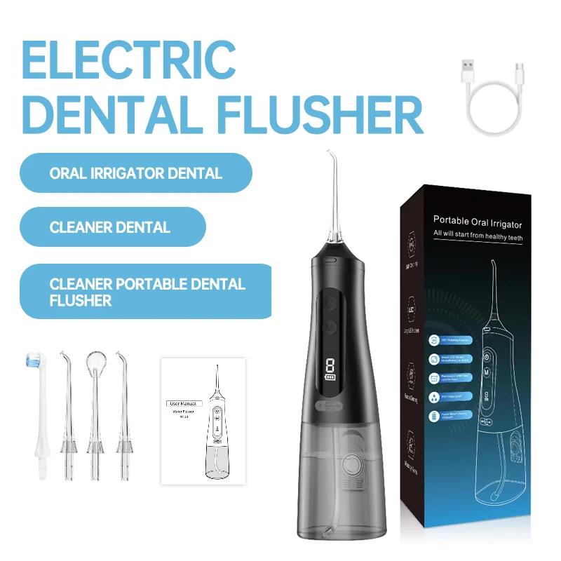 

Electric dental flusher Oral irrigator Dental cleaner Dental cleaner Portable dental flusher