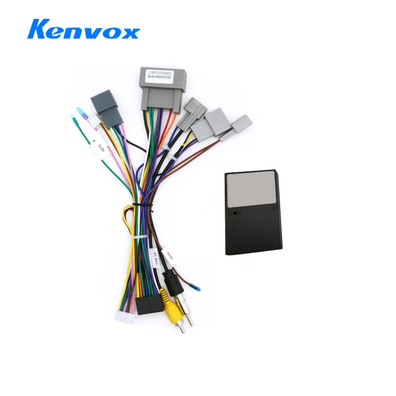 

android Car radio Canbus Box Decoder For Honda Civic CRV CR-V 2012 16 pin Wiring Harness Plug Power Cable