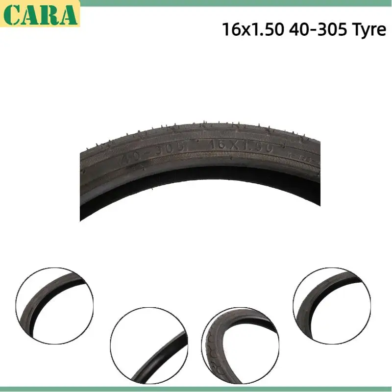 

16X1.50 (40-305) anti slip and wear-resistant folding outer tire for children's bicycles and balance bikes tire accessories