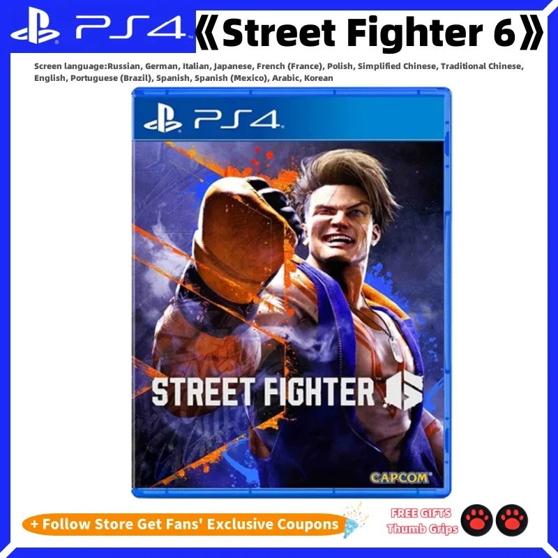 Sony Playstation 4 PS4 New Game CD Street Fighter 6 100% Official Game Card Disc Sony PS4 Playstation4 Street Fighter 6