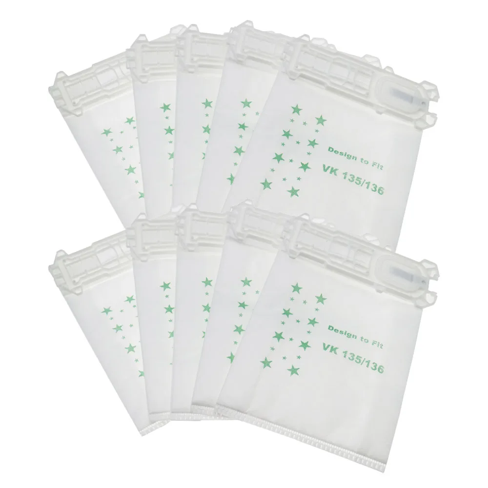 

Dust bags + Freshener Vacuum Cleaner Accessories Dust Bag for Vorwerk VK135 VK136 FP135 FP136 Kobold135 VK369 Kobold136