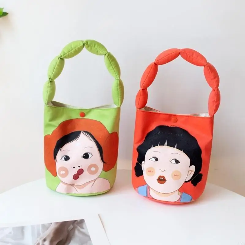 

Practical & Stylish Bucket Bag Fun & Functional Bag for Travel Shopping School 20CA