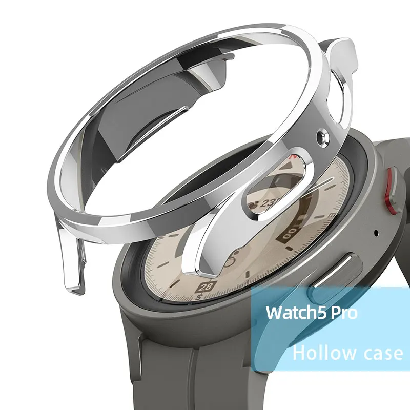 Soft Watch Case For Samsung Watch 5 Pro 45mm No Screen Protector Watch 4 Classic 42 46mm Galaxy Watch 6 Classic 43mm 47mm Cover