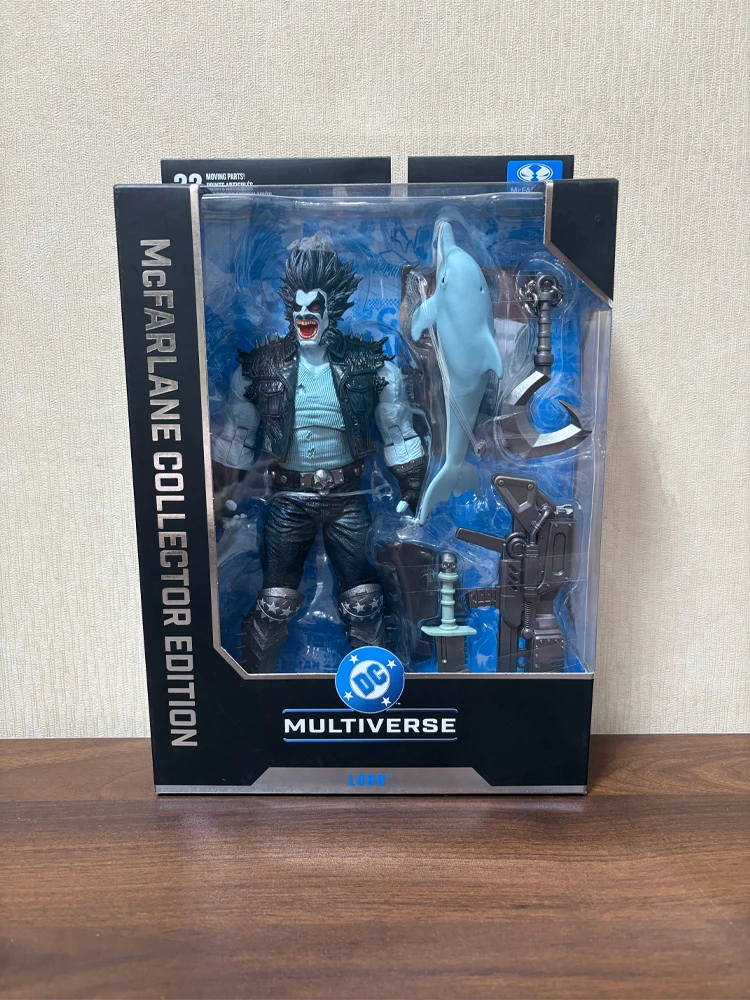 Mcfarlane Toys DC Collector Edition Supergirl/Lobo/Shazam/DC Multiverse Bane Dark Knight Rises 18cm Model Doll Action Figure