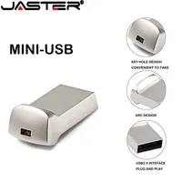 JASTER Mini Metal USB 2.0 Flash Drives 64GB Real Capacity Memory Stick 32GB Business Gift Pen Drive 32GB 16GB Portable U Disk