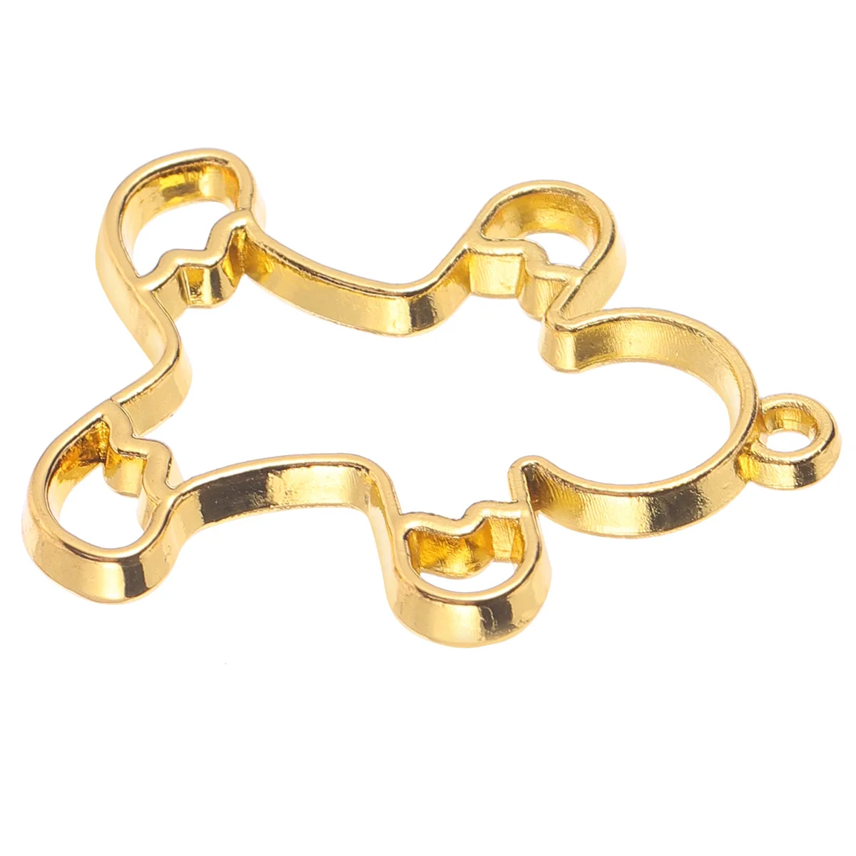 

10Pcs Jewelry Pendant Frame Metal Thick Edge Open Back Bezel Alloy Frame Pendants Christmas Style DIY Jewelry Making