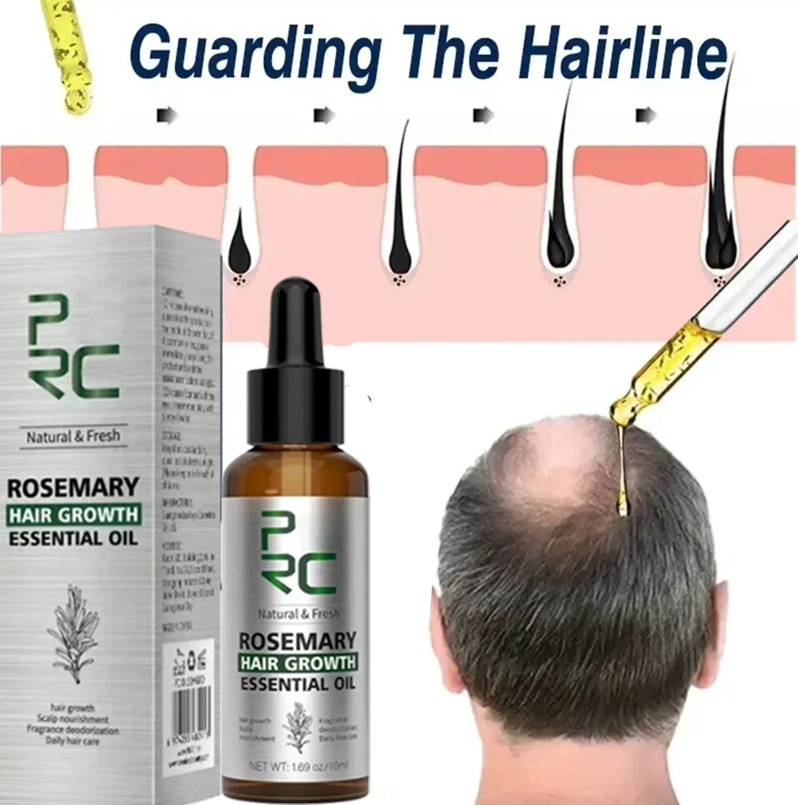 

Powerful Hair Loss Prevention and Scalp Repair Treatment with Nourishing Hair Essential Oil