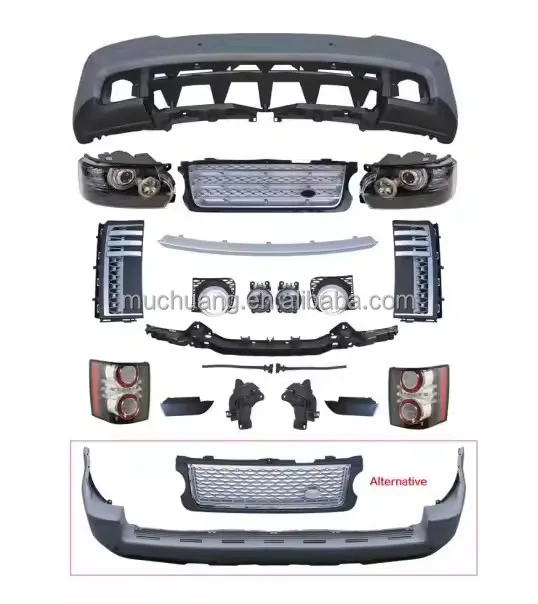 

2005-2009 L322 Ra-nge Rover Vogue Facelift Front & Rear Body Kits Headlight & Taillights for 2010-2012 Models"