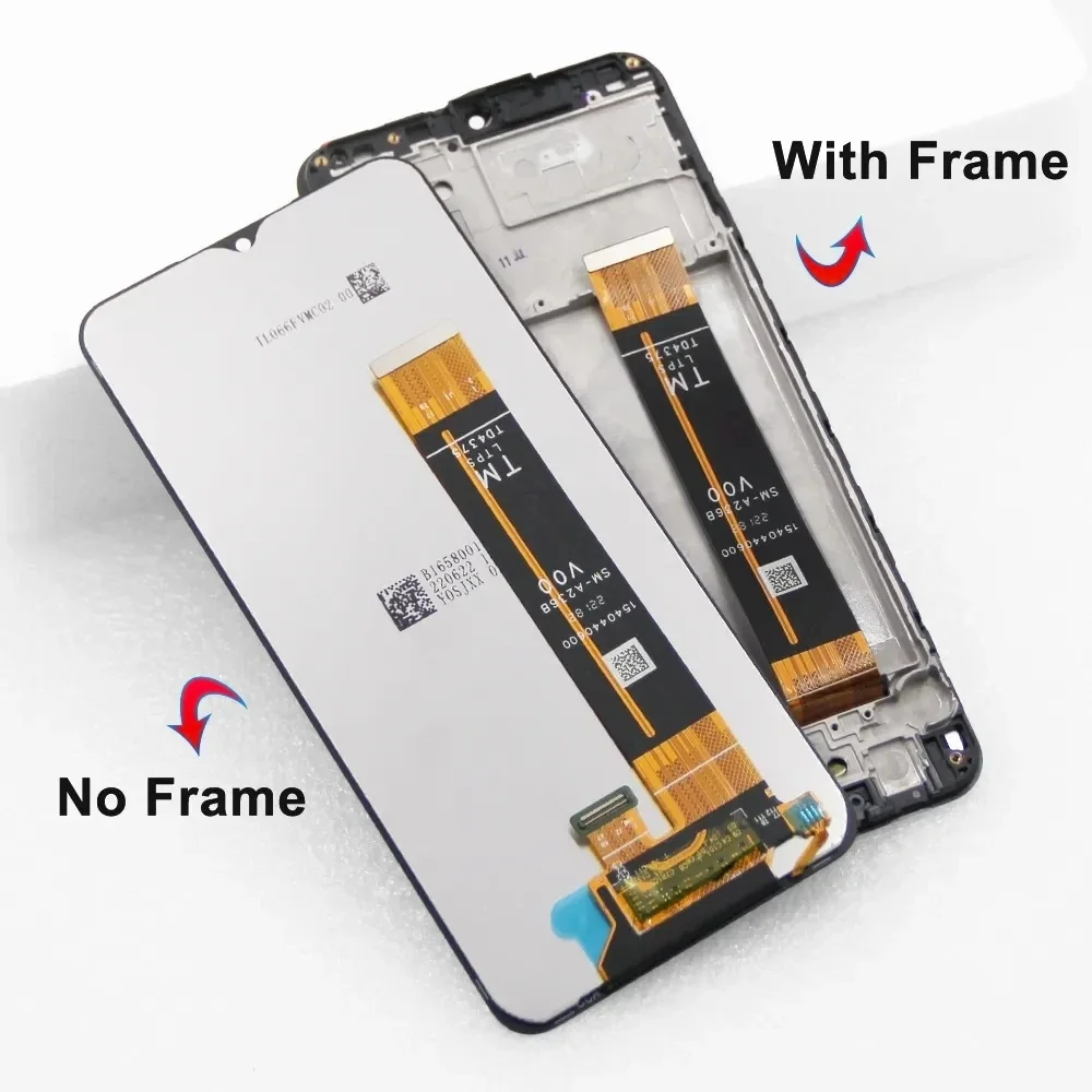 6.6 inches For Samsung A23 5G A236 A236B A236U LCD Display Touch Screen with frame Digitizer Assembly For A23 5G A236U1 Screen