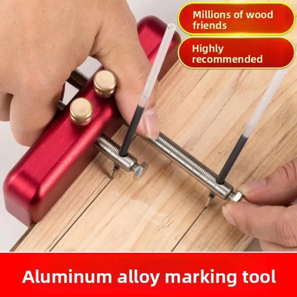 Woodworking decoration scriber Woodworking scribing tool Aluminum alloy scriber